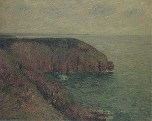 Cliffs At Fecamp — Gustave Loiseau