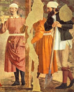 Entdeckung Des Heiligen Kreuzes (detail) 3 — Piero Della Francesca, Frührenaissance