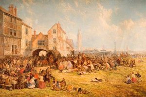 Catching The Pig At Boston Fair — James Netherlands