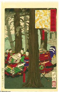 General And Warrior Priest — Tsukioka Yoshitoshi