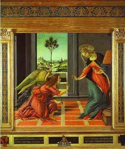 Cestello Annunciation — Sandro Botticelli, Early Renaissance