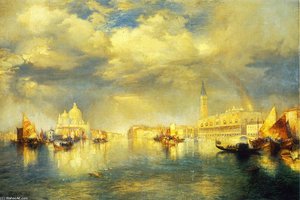 Venetian Scene — Thomas Moran