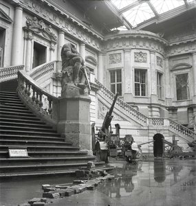 The Zeughaus Courtyard After The Second World War — Heinz Ries