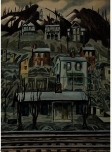 Hillside Homes — Charles Burchfield