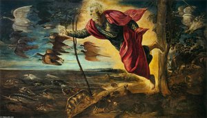 Creación De Los Animales — Jacopo Tintoretto
