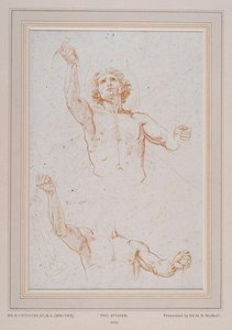 Two Figure Studies Of A Man — Sir Edward John Poynter