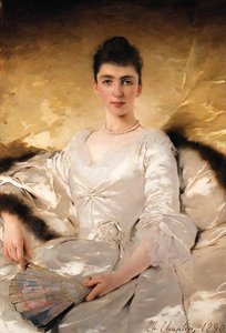 Portrait Of An Elegant Lady — Charles Chaplin