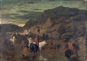 Halte de hordes mérovingiennes