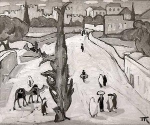 Near Hebron — Marguerite Zorach