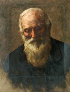 Study Of A Head — Alphonse Legros