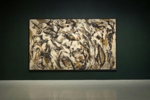 Installation View Of Lee Krasner: Living Colour At The Barbican Art Gallery, London Featuring The Eye Is The First Circle, 1960 — Lee Krasner