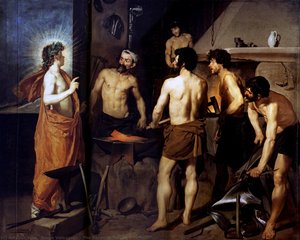 Die Schmiede Des Vulcan — Diego Rodríguez De Silva Y Velázquez