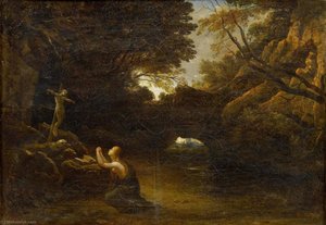 Mary Magdalen Praying in the Wilderness