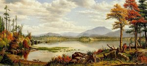 Raquette Lake - The Start Of Autumn — Levi Wells Prentice
