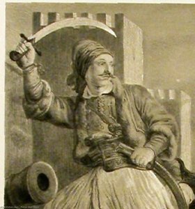 Ath. Kanakaris Is Taking Possession Of The Town Of Patras — Peter Von Hess