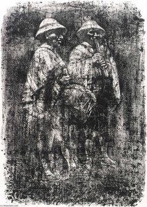 Duet Peru — Louis Lozowick