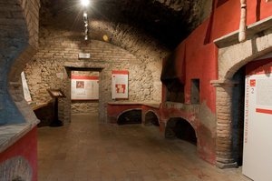 Le antiche cucine del castello all