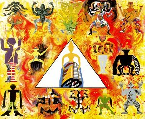 Untitled (901) — Miriam Schapiro, Feminist Art