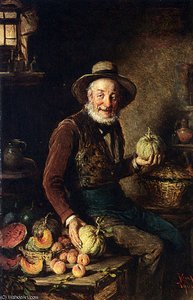 The Pumpkin Seller — Hermann Armin Von Kern