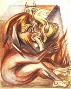 Untitled 9 — Paul Jackson Pollock, Abstract Expressionism
