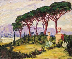 Garden On The Riviera — Winston Spencer Churchill