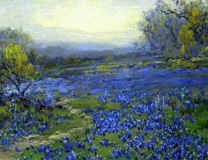 Morning In The Bluebonnets — Robert Julian Onderdonk