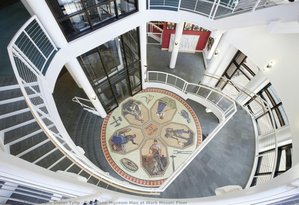 Grohmann Museum Man at Work Mosaic Floor