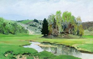 The River Svinka — Vasily Dmitrievich Polenov