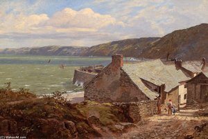 Clovelly — Edward Wilkins Waite