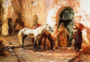 Untitled (5710) — Frederick Arthur Bridgman, Academic Realism