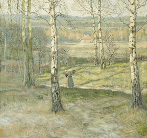 Trees In A Landscape — Wilhelmus Hendrikus Petrus Johannes Zwart