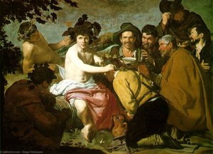 Feast Bacchus — Diego Velázquez, Baroque