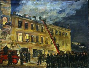 Fire — Pyotr Konchalovsky