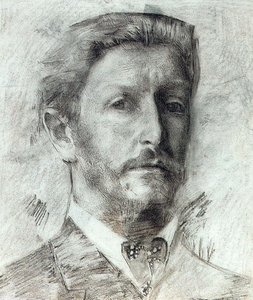 Self-portrait 3 — Mikhail Vrubel