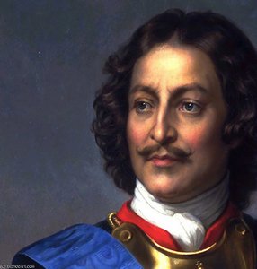 Peter The Great Of Russia Detail — Hippolyte-paul Delaroche