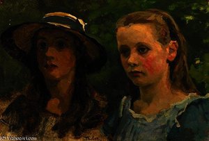 Portrait of the arntzenius sisters