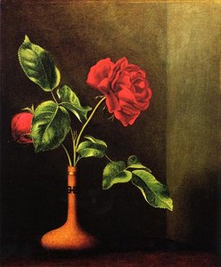 Still Life With Rose — Martin Johnson Heade, Hudson River School