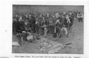The Hail Mary After The Kamp On Mount Isel — Albin Egger Lienz