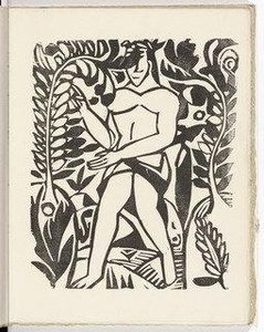 Plate (folio 8) From L'enchanteur Pourrissant — André Derain