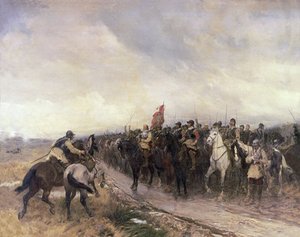 Cromwell At Dunbar — Andrew Carrick Gow