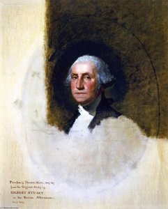 George Washington (after Gilbert Stuart) — Thomas Hicks