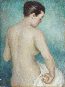 Nude With A White Towel — Georges Van Houten