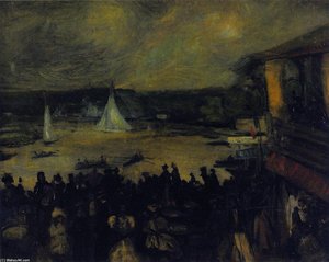 Sailing Boats - Paris — William James Glackens