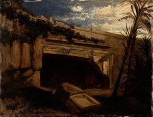 A rock tomb, lycia