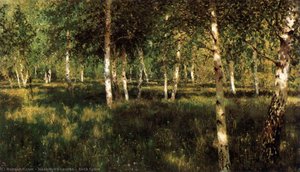 Birch Grove — Isaak Ilyich Levitan, Realism