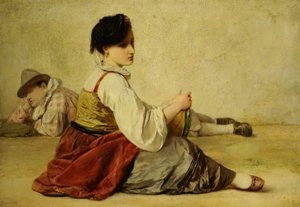 Strolling Players — Jean-louis Ernest Meissonier