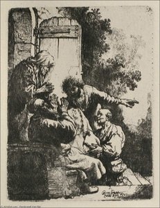 Jacob Lamenting The Supposed Death Of Joseph — Rembrandt Van Rijn, Dutch Golden Age