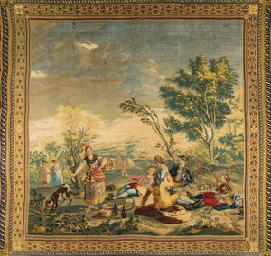 Das Picknick — Francisco José De Goya Y Lucientes, Romantik