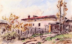 House In The Countryside — Johan Barthold Jongkind