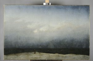 El Monje Frente Al Mar — Caspar David Friedrich